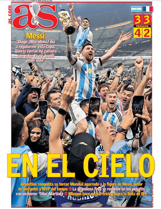 Il mondo celebra l'Argentina di Messi